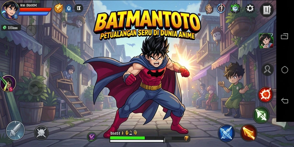Tangkapan layar utama dari gameplay BATMANTOTO menampilkan aksi seru dan karakter menawan.