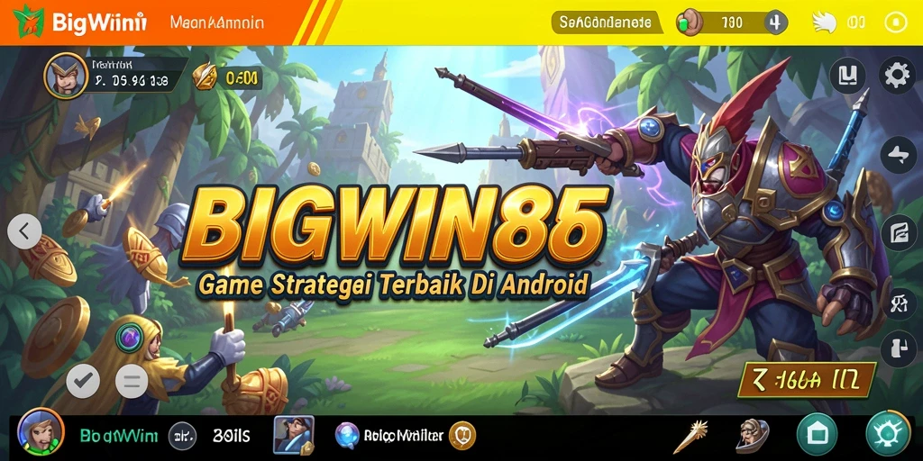 Tampilan gameplay menarik di BIGWIN88 yang menampilkan strategi SLG.