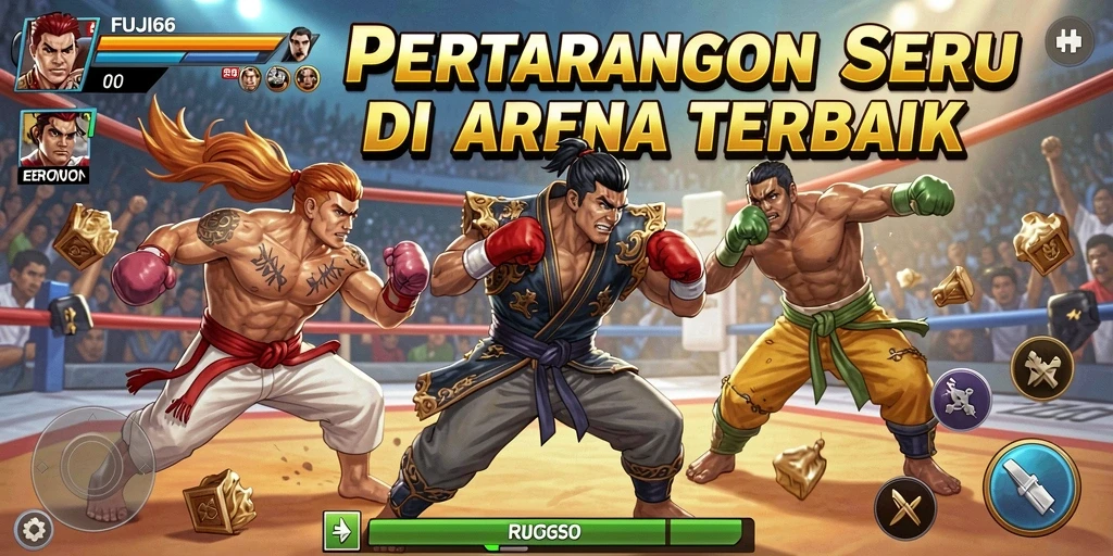 Gameplay seru FUJI66 dengan teknik bertarung yang menegangkan.