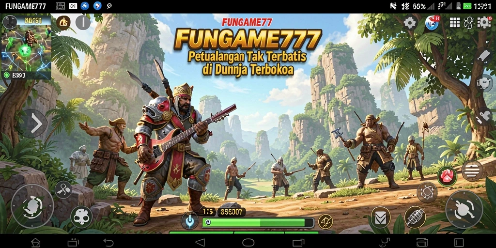 Gameplay FUNGAME777 yang menakjubkan di dunia terbuka.