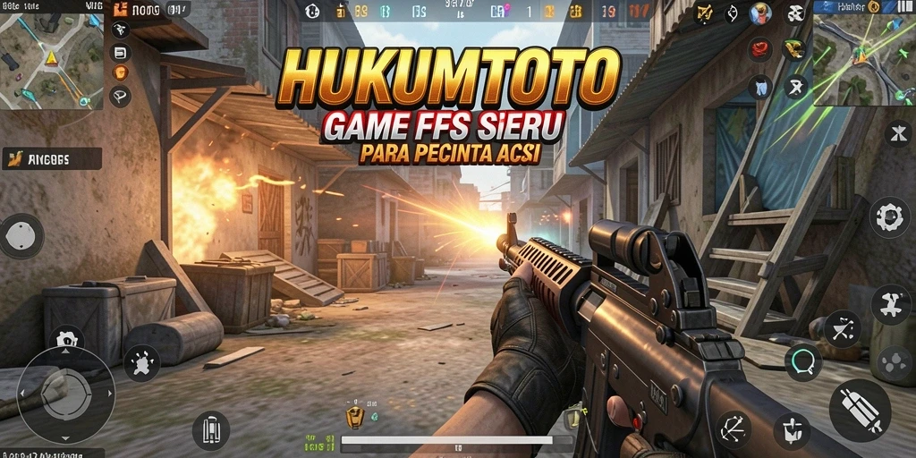 Tangkapan layar gameplay HUKUMTOTO yang menegangkan dan intens.