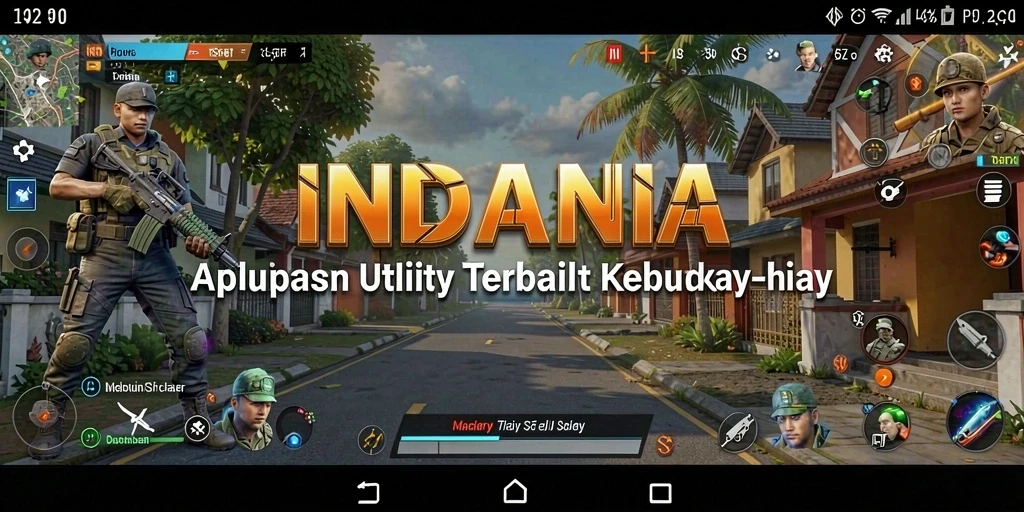 Tampilan utama aplikasi INDAAA yang menampilkan fitur pengelolaan waktu.