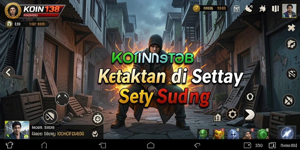 Screenshot gameplay KOIN138 yang memperlihatkan momen mencekam.