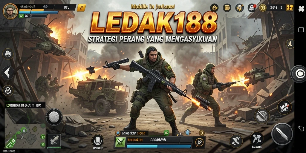 Tampilan menarik dari gameplay strategi LEDAK188 yang mendebarkan.