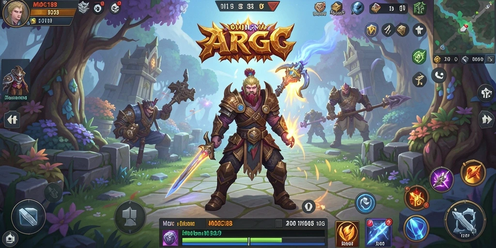 Screenshot gameplay <strong>MDG188</strong> menampilkan aksi pertempuran yang mendebarkan dan dunia yang indah.
