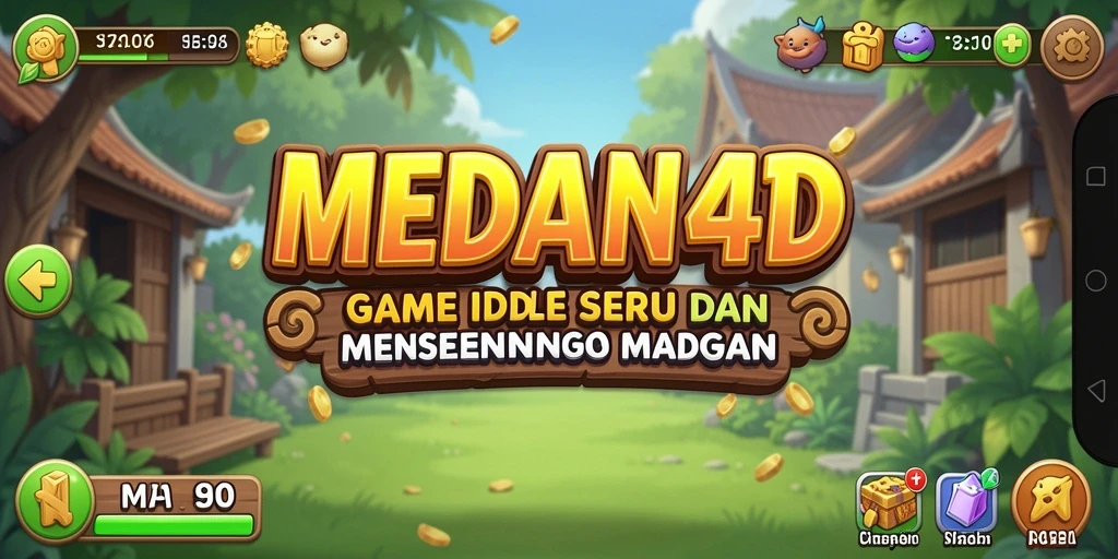 Tampilan gameplay MEDAN4D yang menarik dan interaktif.