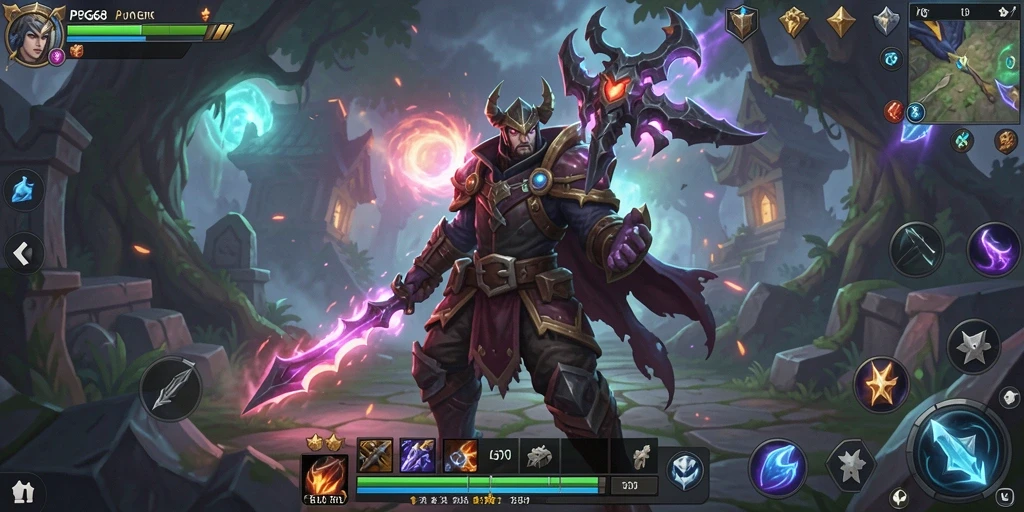 Gameplay PGG68 yang menakjubkan dengan pertarungan seru.