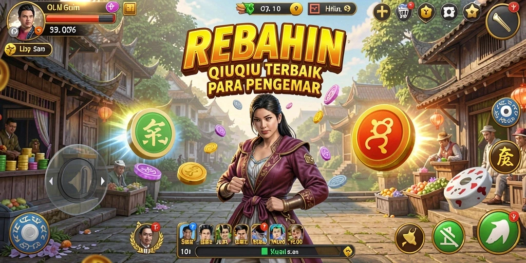 Tampilan gameplay seru dan menarik dari REBAHIN.